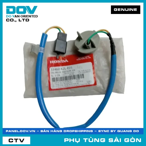 DÂY ĐÈN XI NHAN TRƯỚC TRÁI | HONDA PARTS CODE 33460KZLE01 — 33460KZLE01