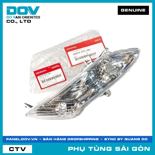 XI NHAN TRƯỚC TRÁI | HONDA PARTS CODE 33470KTF981 — 33470KTF981