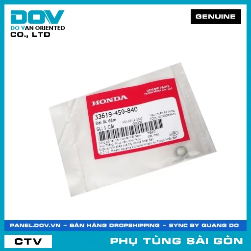 ĐAI ỐC ĐỆM | HONDA PARTS CODE 33619459840 — 33619459840