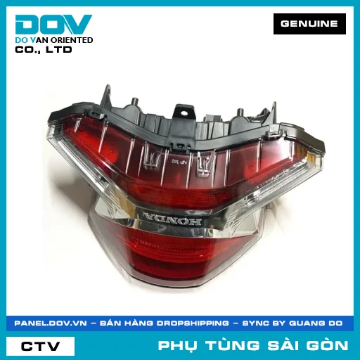 BỘ ĐÈN & DÈ CHẮN BÙN SAU | HONDA PARTS CODE 33700K97T01 — 33700K97T01