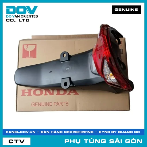 BỘ ĐÈN & DÈ CHẮN BÙN SAU | HONDA PARTS CODE 33700KTL642 — 33700KTL642
