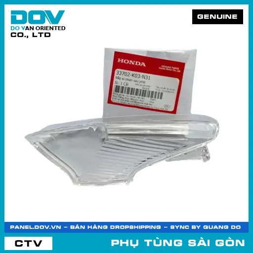 NẮP XI NHAN SAU PHẢI | HONDA PARTS CODE 33702K03N31 — 33702K03N31