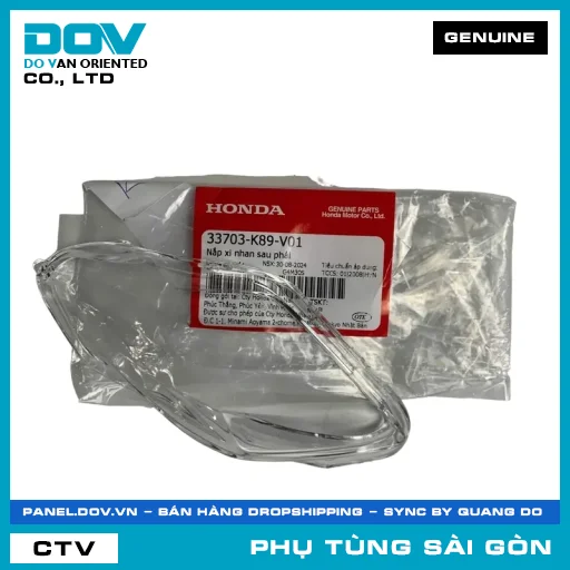 NẮP XI NHAN SAU PHẢI | HONDA PARTS CODE 33703K89V01 — 33703K89V01