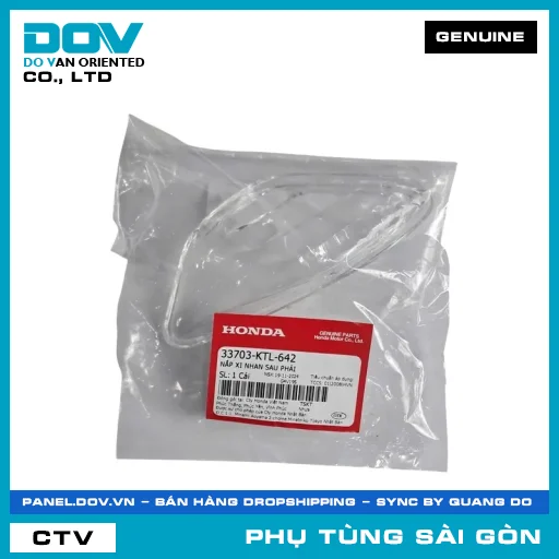 NẮP XI NHAN SAU PHẢI | HONDA PARTS CODE 33703KTL642 — 33703KTL642