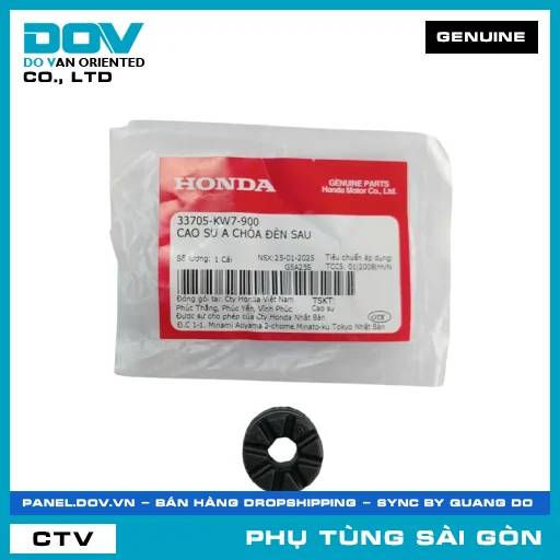CAO SU A CHÓA ĐÈN SAU | HONDA PARTS CODE 33705KW7900 — 33705KW7900