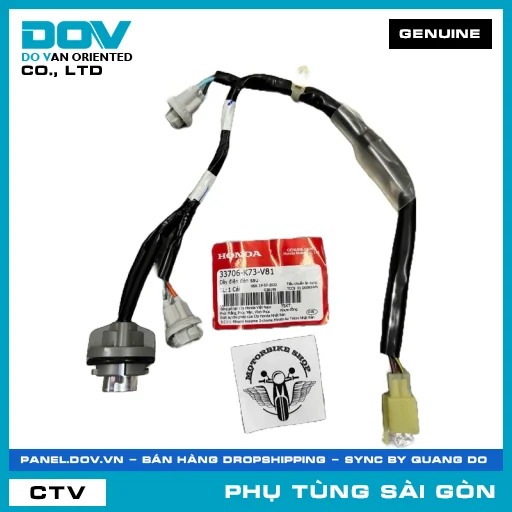 DÂY ĐIỆN ĐÈN SAU | HONDA PARTS CODE 33706K73V81 — 33706K73V81