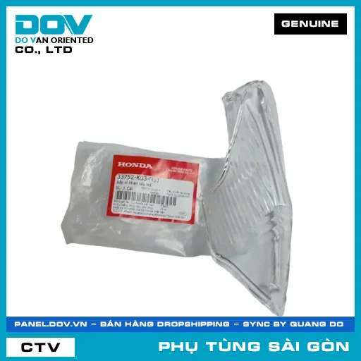 NẮP XI NHAN SAU TRÁI | HONDA PARTS CODE 33752K03N31 — 33752K03N31