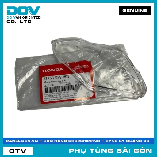 NẮP XI NHAN SAU TRÁI | HONDA PARTS CODE 33753K89V01 — 33753K89V01