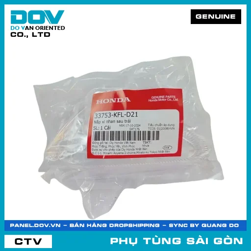 NẮP XI NHAN SAU TRÁI | HONDA PARTS CODE 33753KFLD21 — 33753KFLD21