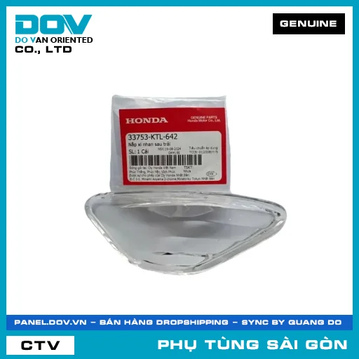 NẮP XI NHAN SAU TRÁI | HONDA PARTS CODE 33753KTL642 — 33753KTL642
