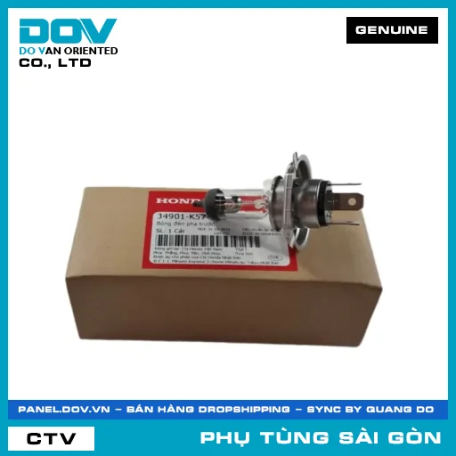 BÓNG ĐÈN PHA TRƯỚC | HONDA PARTS CODE 34901K57V01 — 34901K57V01