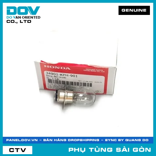 BÓNG ĐÈN TRƯỚC | HONDA PARTS CODE 34901KPH901 — 34901KPH901