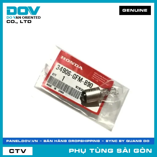 BÓNG ĐÈN HẬU 12V 21/5W | HONDA PARTS CODE 34906GFM890 — 34906GFM890