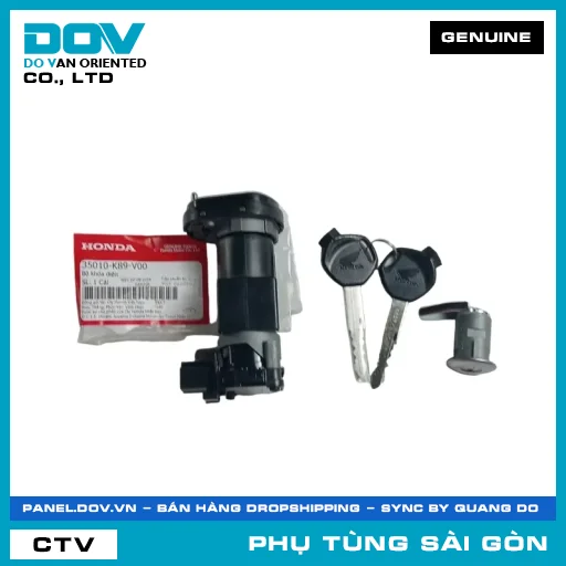 BỘ KHÓA ĐIỆN | HONDA PARTS CODE 35010K89V00 — 35010K89V00