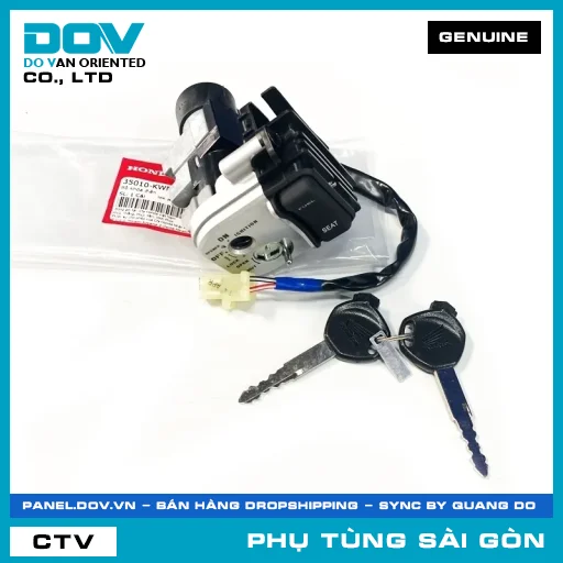 BỘ KHÓA ĐIỆN | HONDA PARTS CODE 35010KWN710 — 35010KWN710