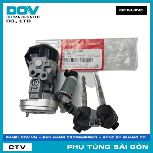 BỘ KHÓA ĐIỆN | HONDA PARTS CODE 35010KZLE00 — 35010KZLE00