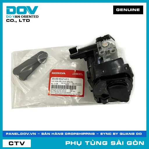 CỤM KHÓA ĐIỀU CHỈNH BẰNG TAY | HONDA PARTS CODE 35100K1ZU11 — 35100K1ZU11