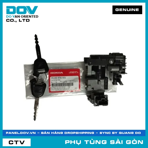 CỤM KHOÁ ĐIỆN | HONDA PARTS CODE 35100K56V51 — 35100K56V51