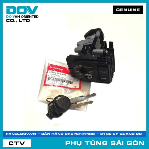 CỤM KHOÁ ĐIỆN | HONDA PARTS CODE 35100K66V01 — 35100K66V01