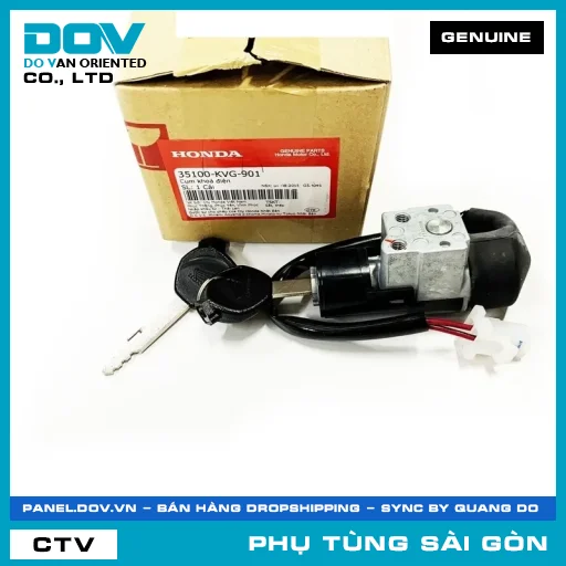 CỤM KHOÁ ĐIỆN | HONDA PARTS CODE 35100KVG901 — 35100KVG901