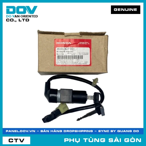 BỘ CÔNG TẮC KHÓA ĐIỆN | HONDA PARTS CODE 35101K27V01 — 35101K27V01