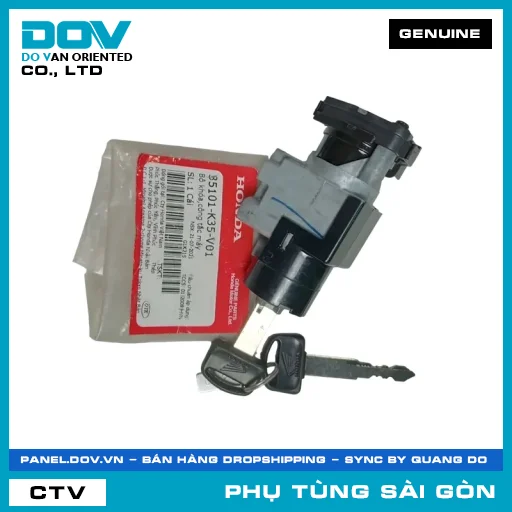 BỘ KHÓA,CÔNG TẮC MÁY | HONDA PARTS CODE 35101K35V01 — 35101K35V01