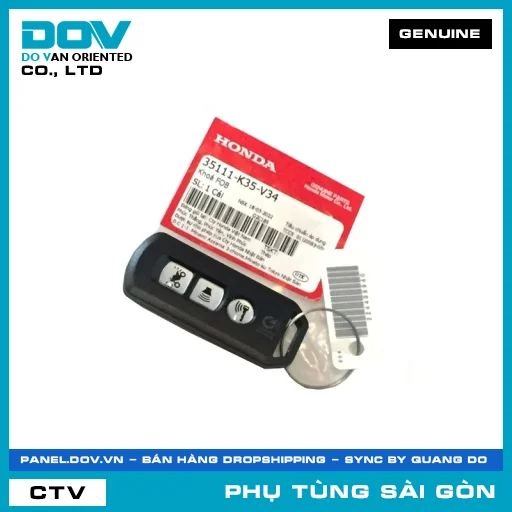 KHOÁ FOB | HONDA PARTS CODE 35111K35V34 — 35111K35V34