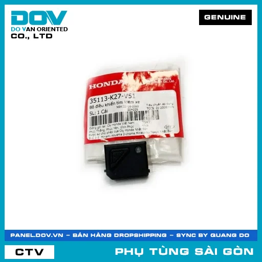BỘ ĐIỀU KHIỂN TÌM KIẾM XE | HONDA PARTS CODE 35113K27V51 — 35113K27V51