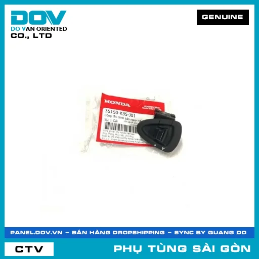 CÔNG TẮC CẢNH BÁO NGUY HIỂM | HONDA PARTS CODE 35150K35J01 — 35150K35J01