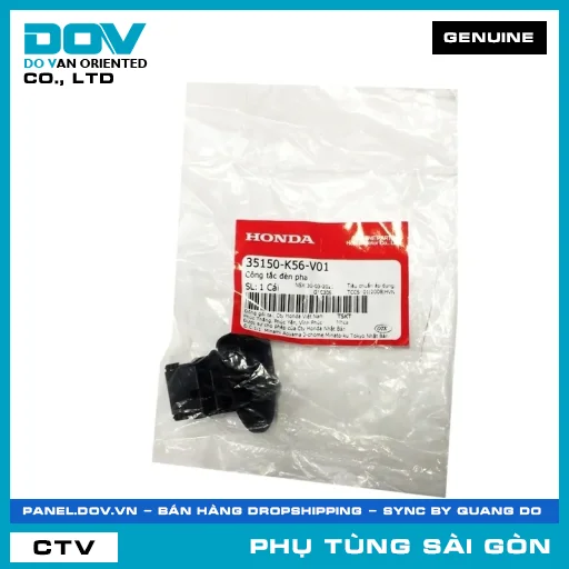 CÔNG TẮC ĐÈN PHA | HONDA PARTS CODE 35150K56V01 — 35150K56V01