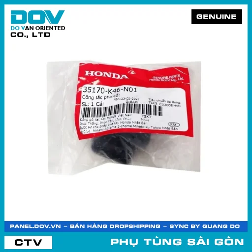 CÔNG TẮC PHA CỐT | HONDA PARTS CODE 35170K46N01 — 35170K46N01
