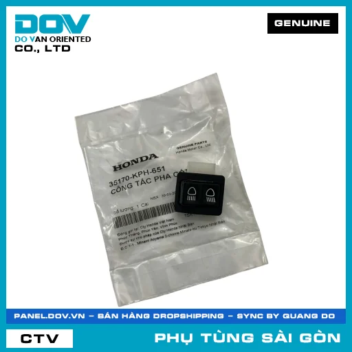 CÔNG TẮC PHA CỐT | HONDA PARTS CODE 35170KPH651 — 35170KPH651
