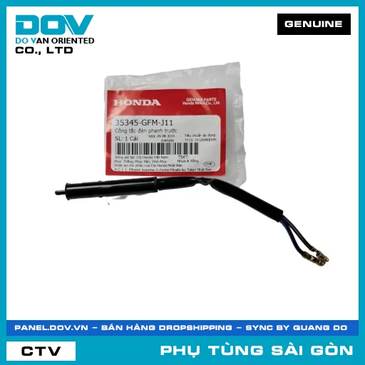 CÔNG TẮC ĐÈN PHANH TRƯỚC | HONDA PARTS CODE 35345GFMJ11 — 35345GFMJ11