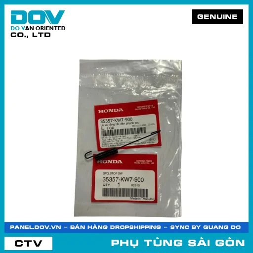 LÒ XO CÔNG TẮC ĐÈN PHANH SAU | HONDA PARTS CODE 35357KW7900 — 35357KW7900