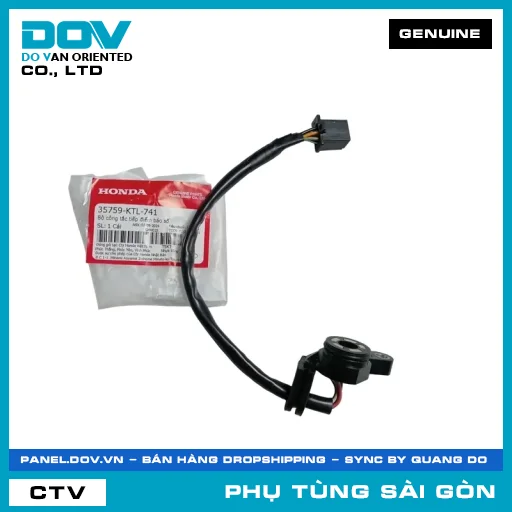 BỘ CÔNG TẮC TIẾP ĐIỂM BÁO SỐ | HONDA PARTS CODE 35759KTL741 — 35759KTL741