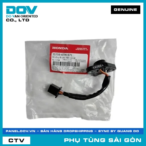 BỘ CÔNG TẮC TIẾP ĐIỂM BÁO SỐ | HONDA PARTS CODE 35759KTM971 — 35759KTM971
