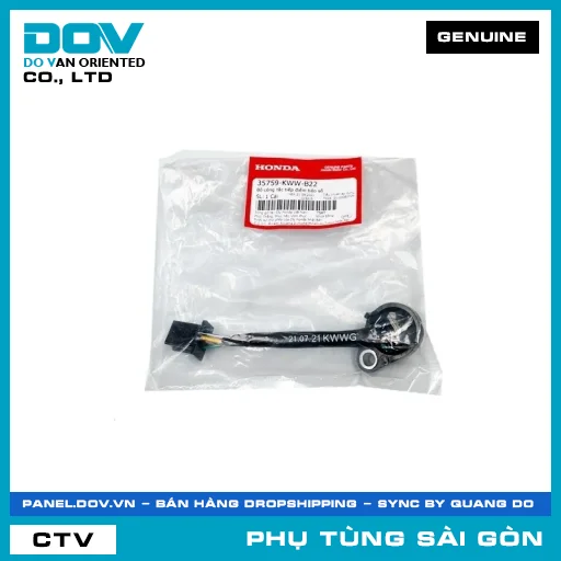 BỘ CÔNG TẮC TIẾP ĐIỂM BÁO SỐ | HONDA PARTS CODE 35759KWWB22 — 35759KWWB22