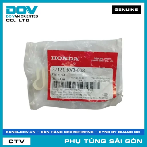 KẸP NHỰA | HONDA PARTS CODE 37121KV3008 — 37121KV3008