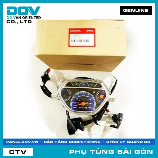 BỘ ĐỒNG HỒ CONTERMET | HONDA PARTS CODE 37200K57V11 — 37200K57V11