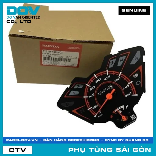 CỤM ĐỒNG HỒ CONTERMET | HONDA PARTS CODE 37210K90VC1 — 37210K90VC1