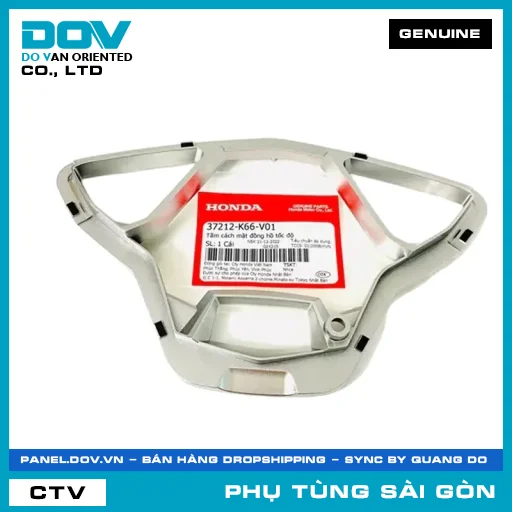 TẤM CÁCH MẶT ĐỒNG HỒ CONTERMET | HONDA PARTS CODE 37212K66V01 — 37212K66V01