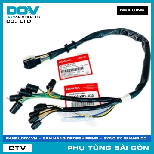DÂY ĐIỆN ĐỒNG HỒ CONTERMET | HONDA PARTS CODE 37223KRS830 — 37223KRS830