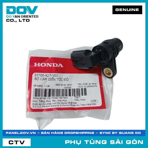 BỘ CẢM BIẾN TỐC ĐỘ | HONDA PARTS CODE 37700K27V01 — 37700K27V01