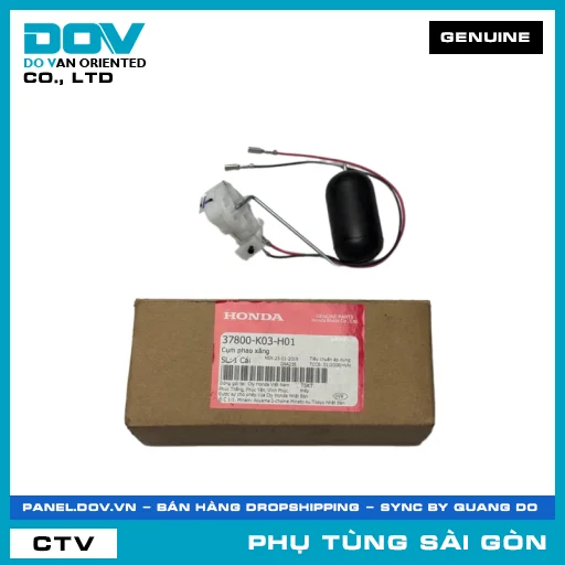CỤM PHAO XĂNG | HONDA PARTS CODE 37800K03H01 — 37800K03H01