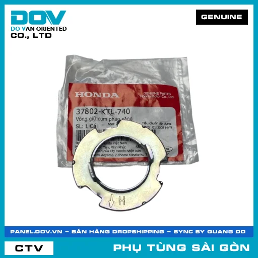 VÒNG GIỮ CỤM PHAO XĂNG | HONDA PARTS CODE 37802KTL740 — 37802KTL740