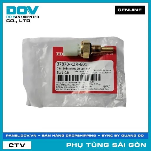 CẢM BIẾN NHIỆT ĐỘ LÀM MÁT | HONDA PARTS CODE 37870KZR601 — 37870KZR601