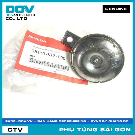 KÈN XE | HONDA PARTS CODE 38110KTZD00 — 38110KTZD00