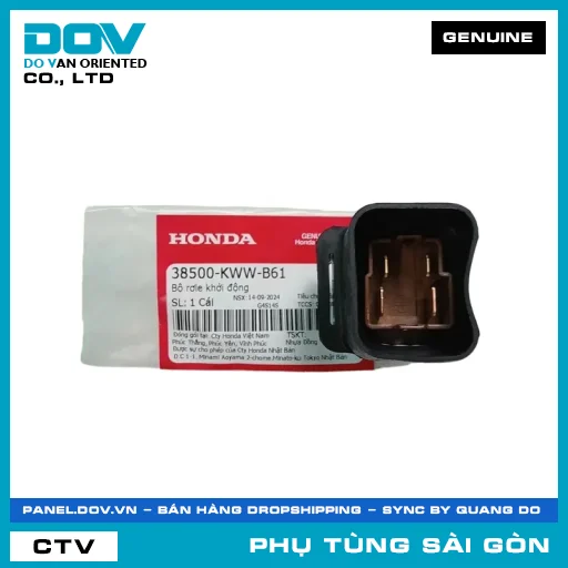 BỘ RƠLE KHỞI ĐỘNG | HONDA PARTS CODE 38500KWWB61 — 38500KWWB61