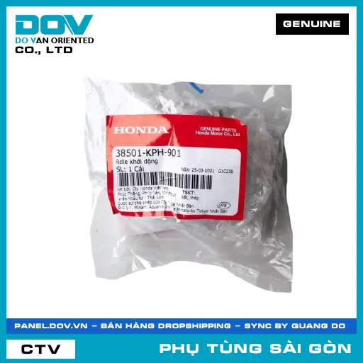 RƠLE KHỞI ĐỘNG | HONDA PARTS CODE 38501KPH901 — 38501KPH901