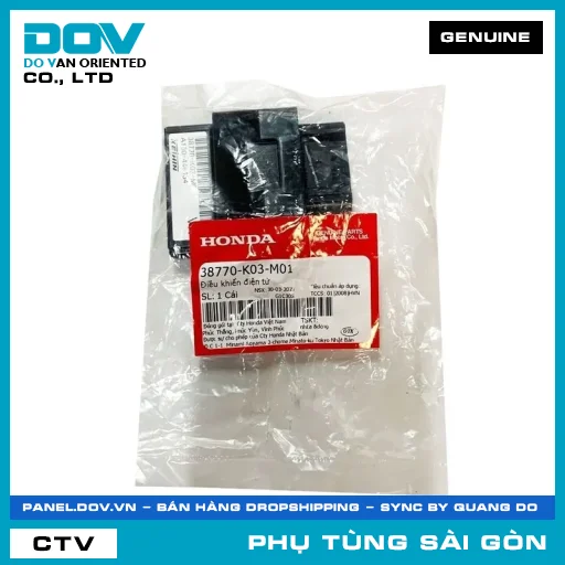 ĐIỀU KHIỂN PHUN XĂNG ĐIỆN TỬ | HONDA PARTS CODE 38770K03M01 — 38770K03M01